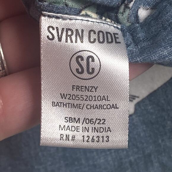 Sovereign Code Button Up Shirt Boys Size 3T Blue T-Rex Rubber Duck Short Sleeve - Picture 4 of 4